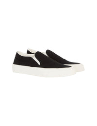 Low lace-up sneakers - Black