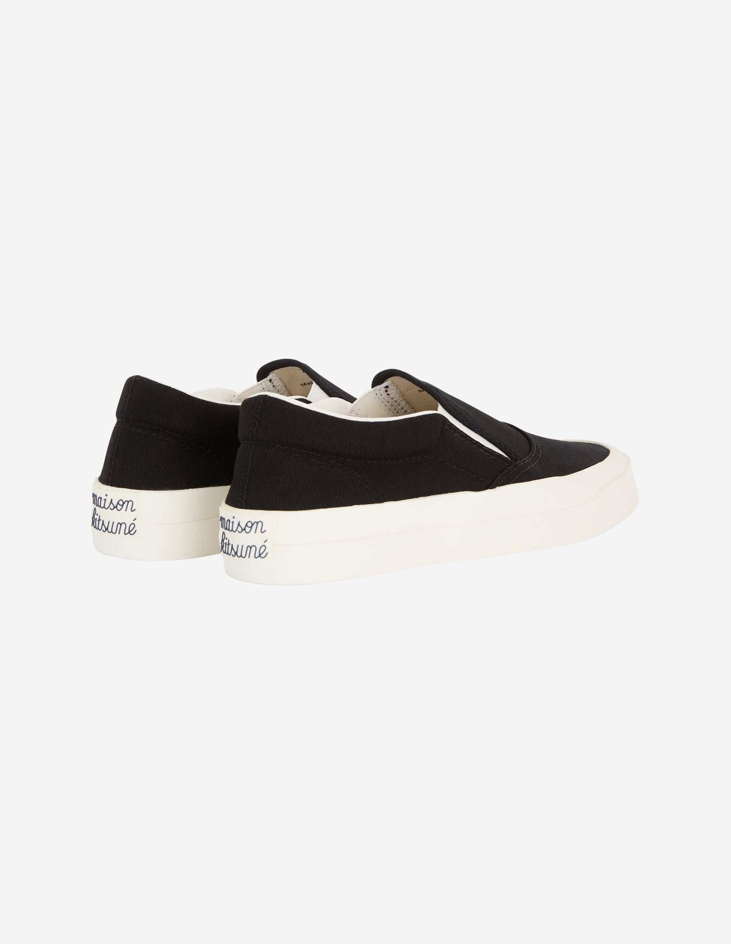Low lace-up sneakers - Black