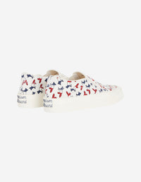 Jacquard print slip-on trainers - Multicolor print
