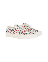 Printed canvas trainers - Multicolor print