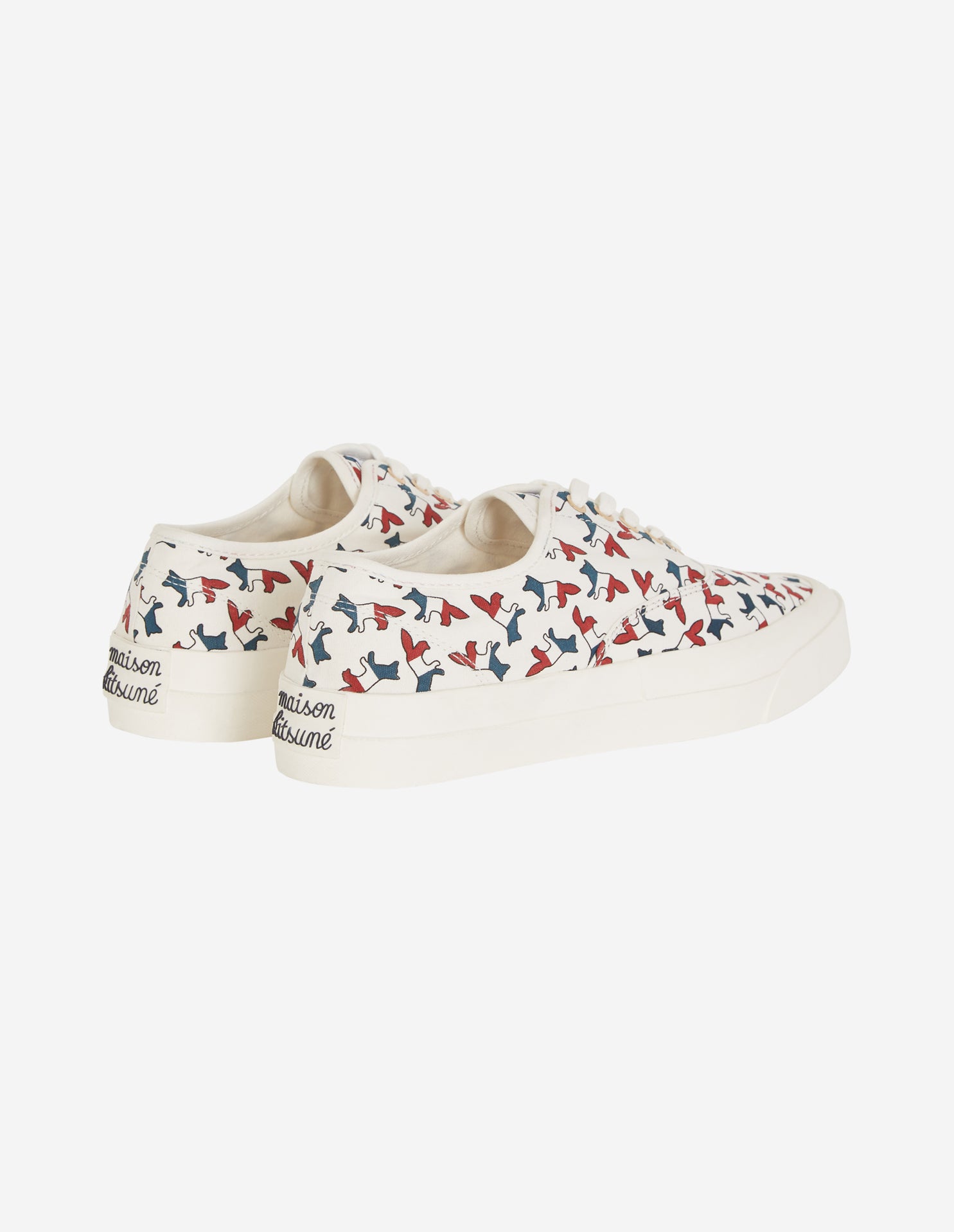 Printed canvas trainers - Multicolor print