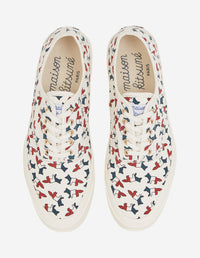 Printed canvas trainers - Multicolor print