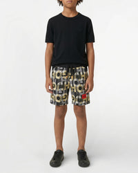 Surfer avec logo - Noir Jaune