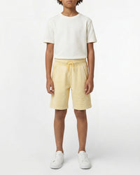 Fancy shorts with cotton logo - Chick yellow