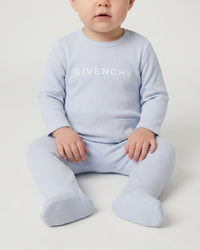 Ensemble pyjama 3 pièces en coton - Ciel