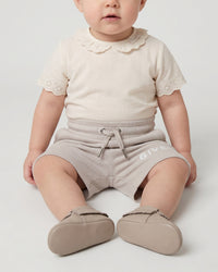 Fleece shorts - Lime Stone