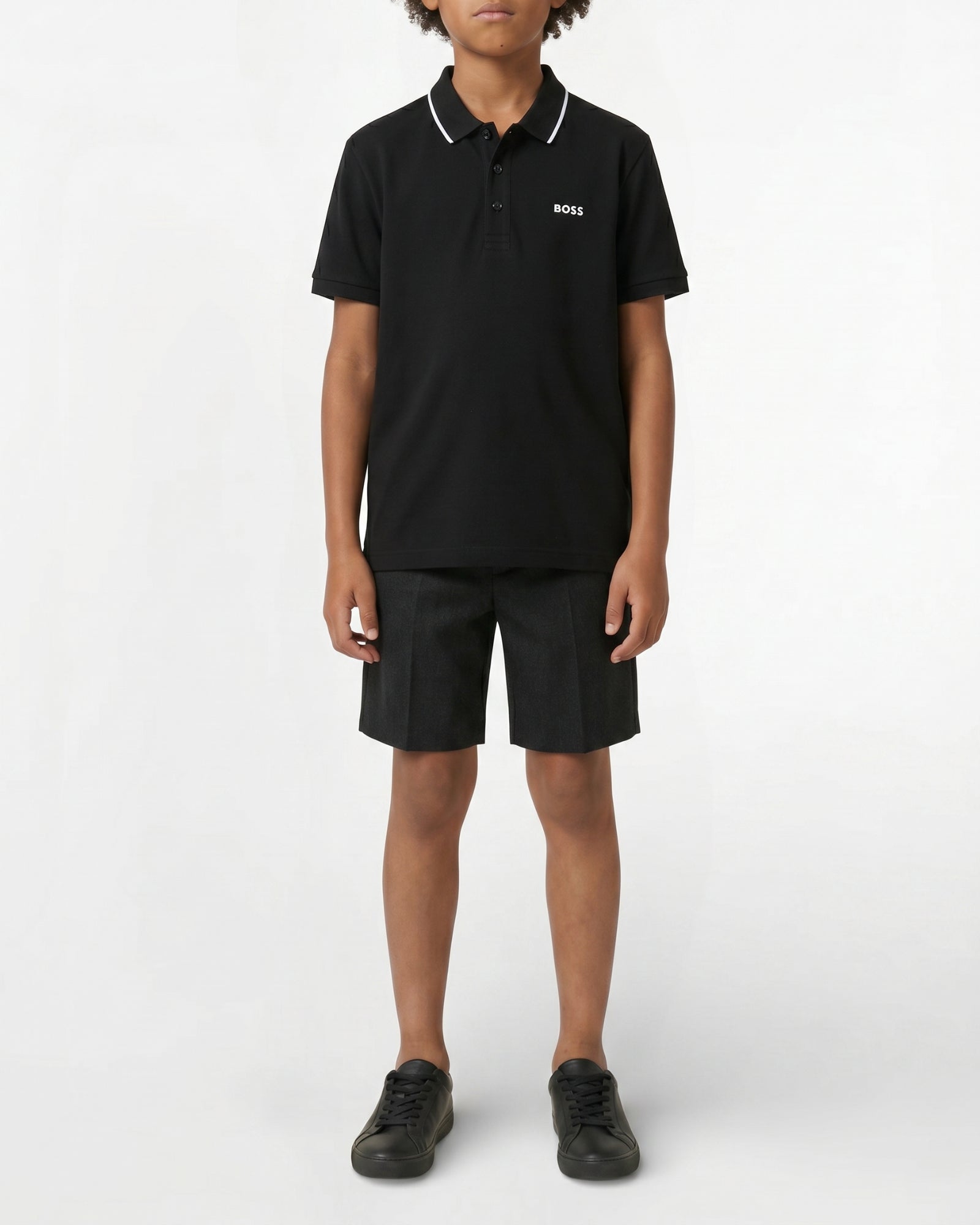 Polo à manches courtes - Black