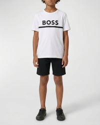 T-shirt manches courtes en coton - Blanc