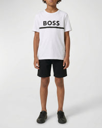 T-shirt manches courtes en coton - Blanc