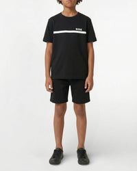 T-shirt manches courtes en coton - Black