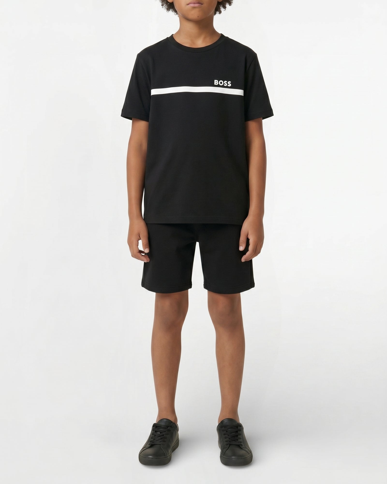T-shirt manches courtes en coton - Black