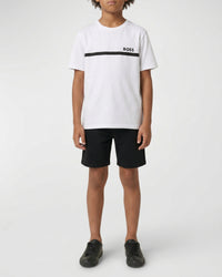 Short-sleeved cotton T-shirt - White