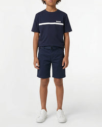 T-shirt manches courtes en coton - Bleu Cargo