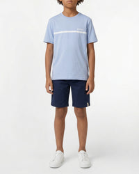T-shirt manches courtes en coton - Persian Blue