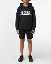 Cotton hoodie - Black