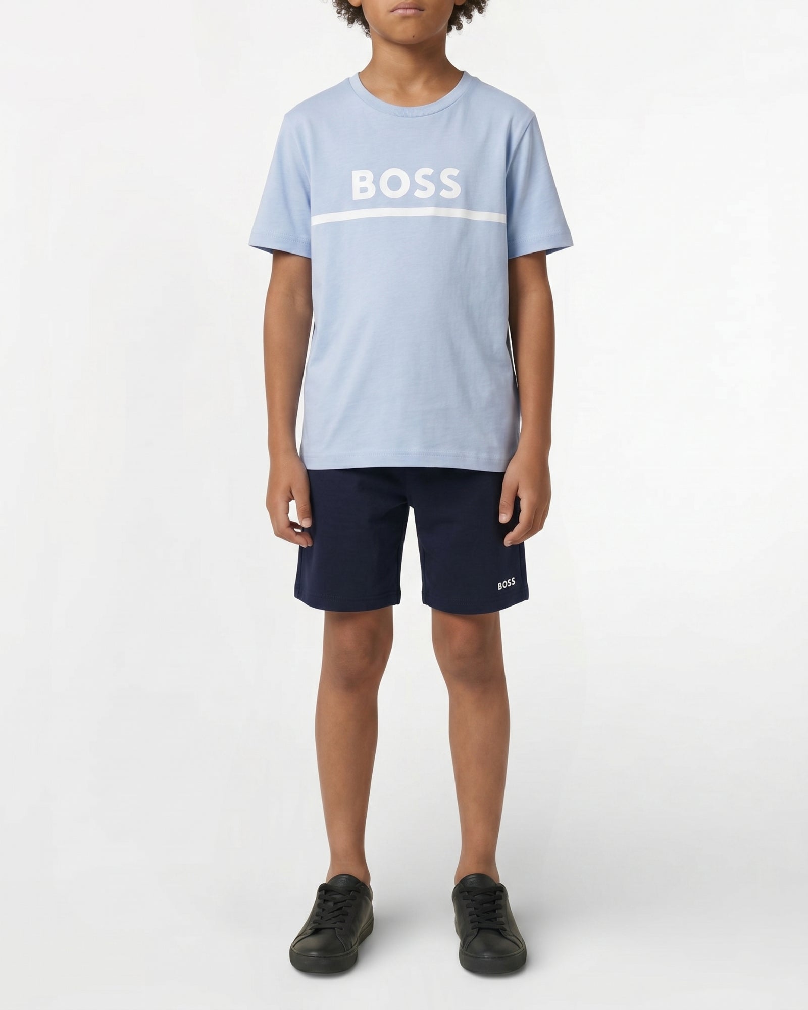 Ensemble t-shirt short en coton - Persian Blue