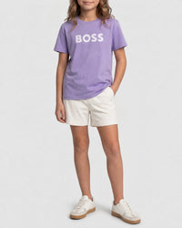 T-shirt à manches courtes en coton - Parme