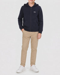 CARDIGAN A CAPUCHE