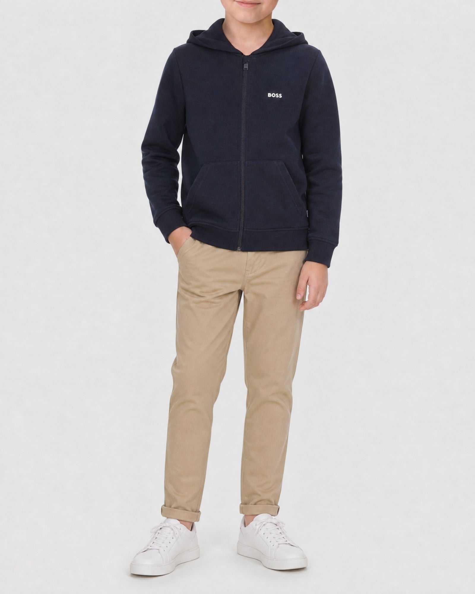CARDIGAN A CAPUCHE