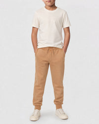 Pantalon de survêtement SmileyWorld en molleton - Biscuit