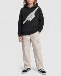 Sweat à capuche en molleton - Black