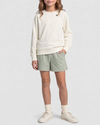 Sweatshirt en molleton - Creme