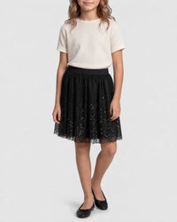 Jupe de ceremonie avec logo - Black