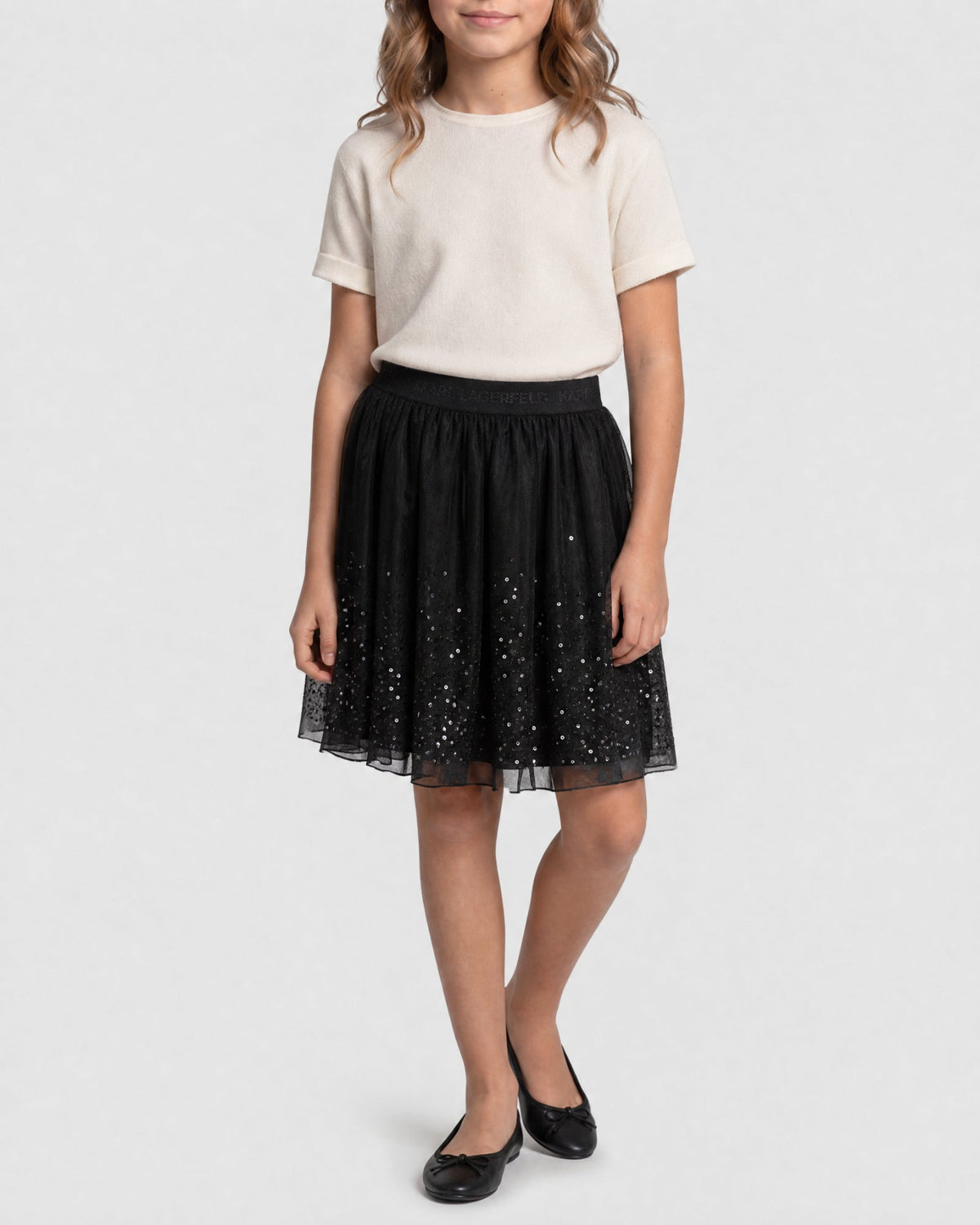 Jupe de ceremonie avec logo - Black