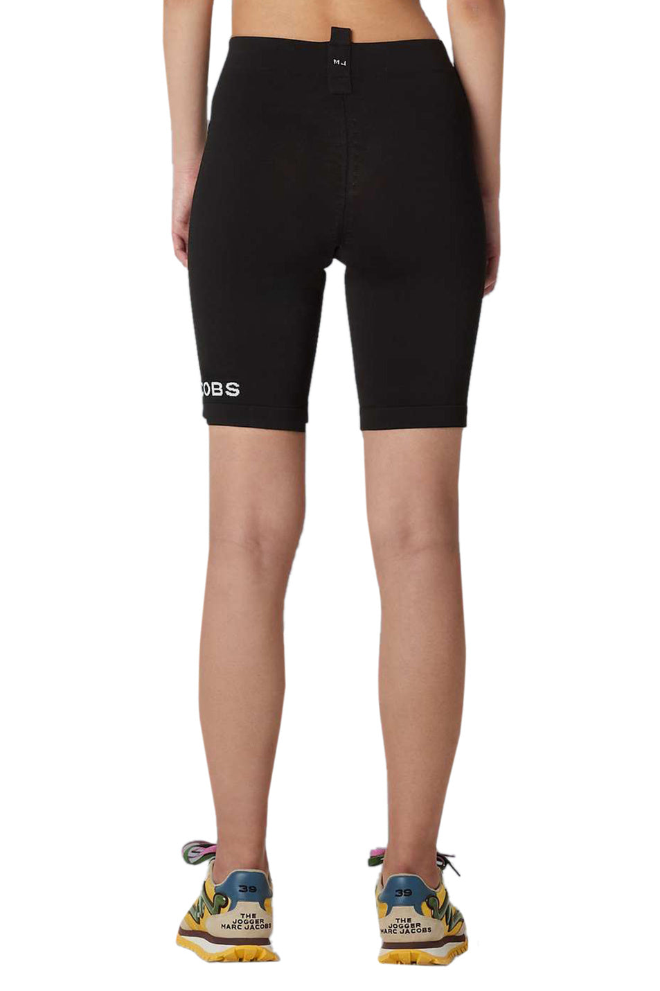 Short cycliste avec logo - Black