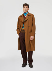 CHOCOLATE RELAXED PANTS