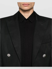 Veste à six boutons - Noir