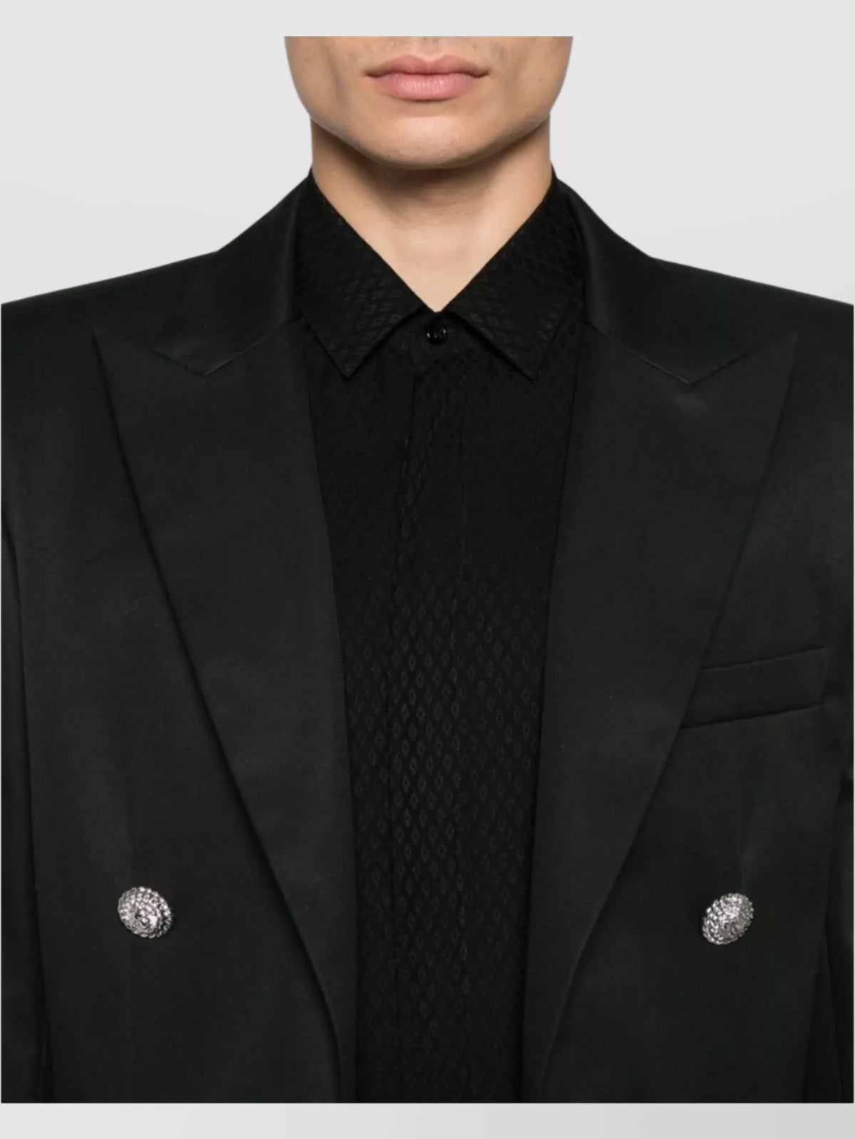 Veste à six boutons - Noir