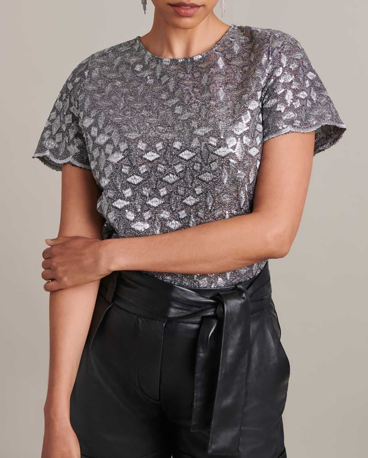 Darlene T-shirt - Silver