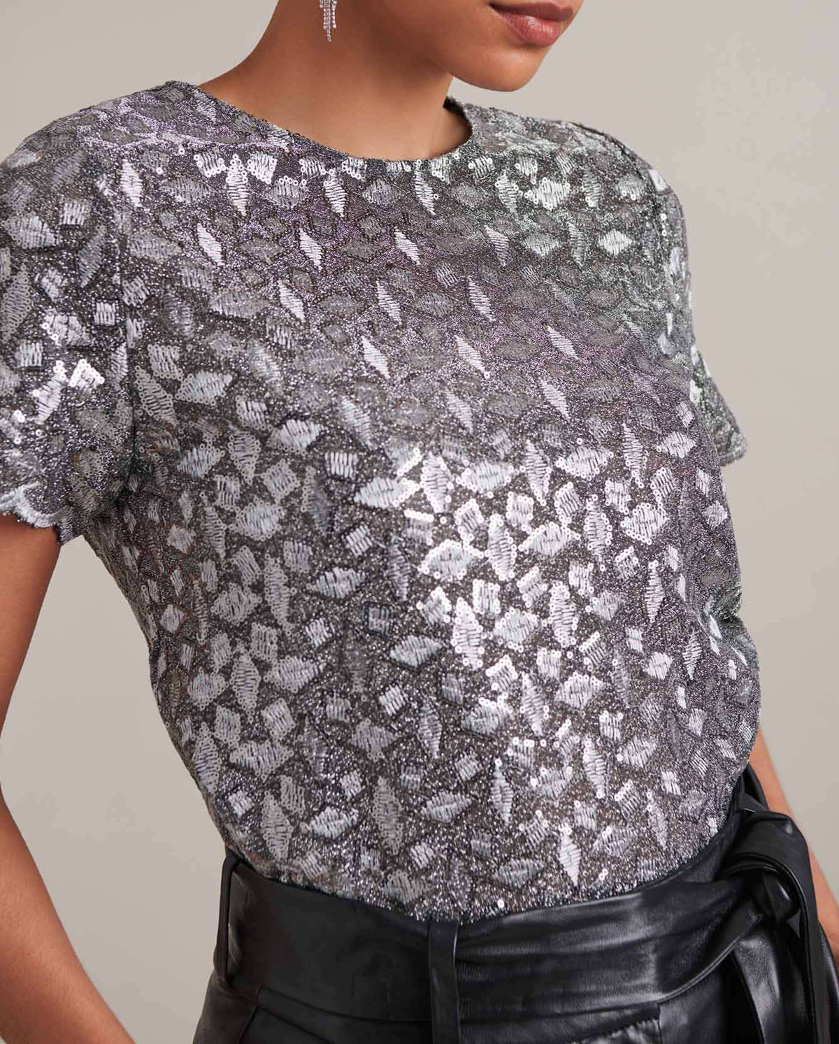 Darlene T-shirt - Silver