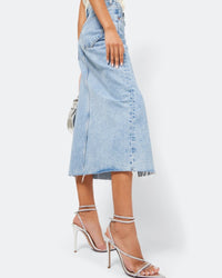 Sandales Dassy 105 en cuir - Silver