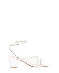 Sandales Dassy Block 65 en cuir - White