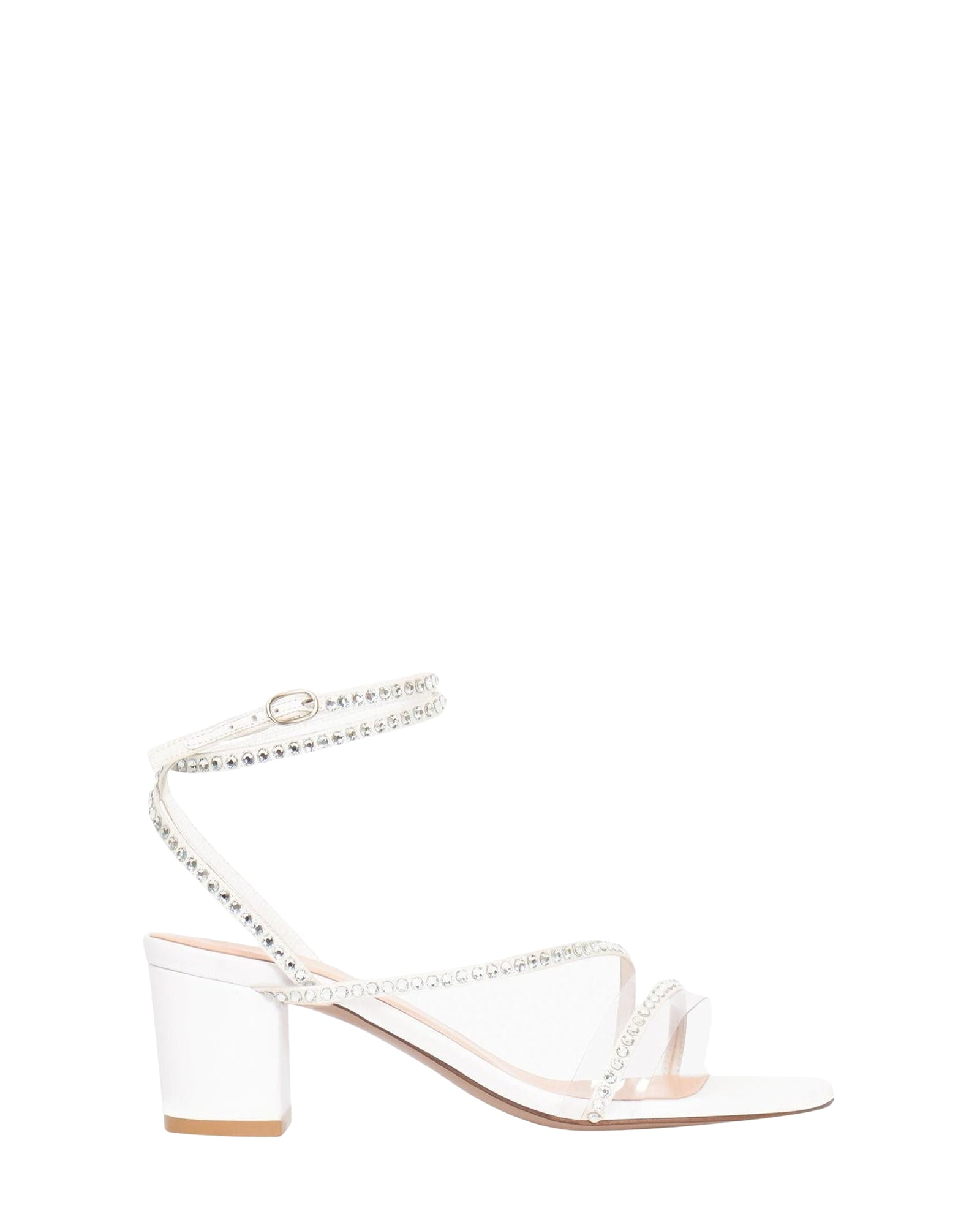 Sandales Dassy Block 65 en cuir - White