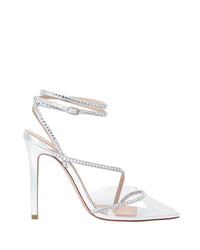 Sandales Dassy 105 en cuir - Silver