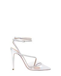 Dassy 105 leather sandals - Silver