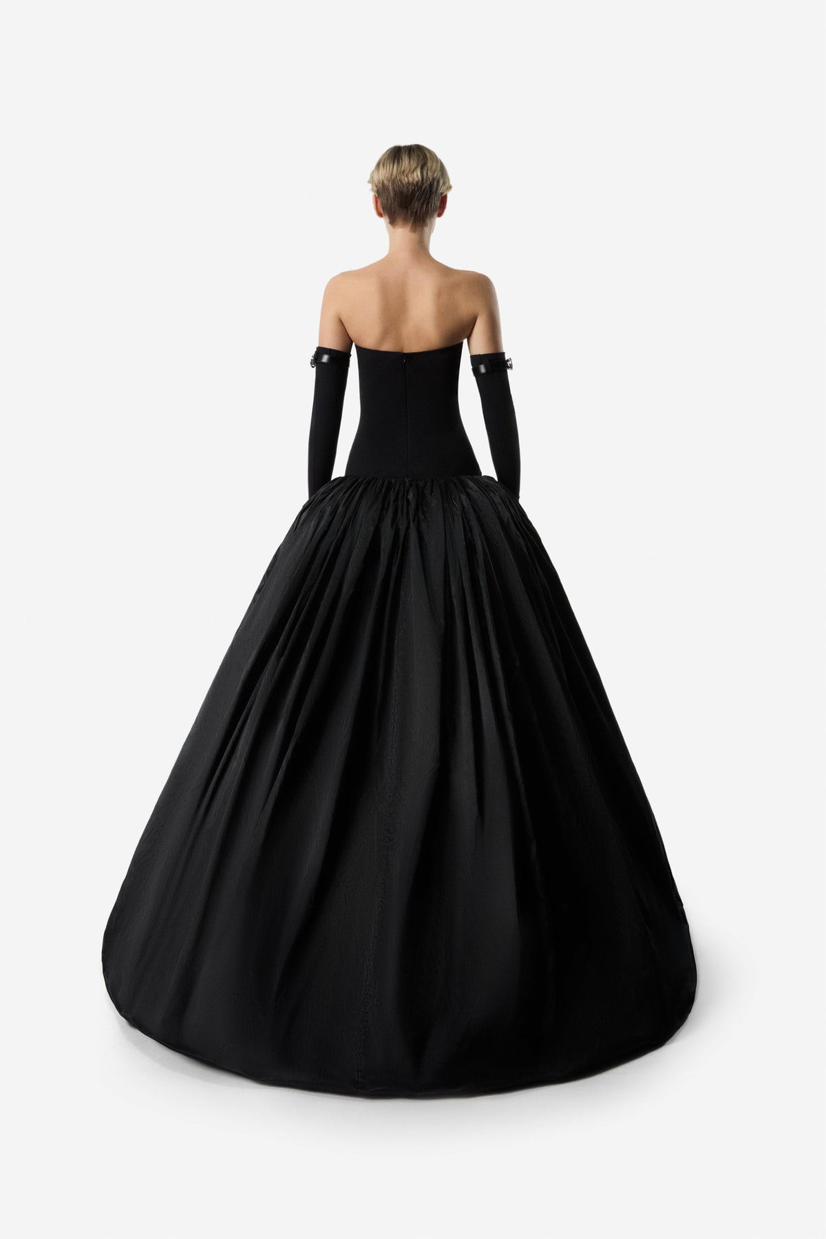 Princess Strapless Dress - Black