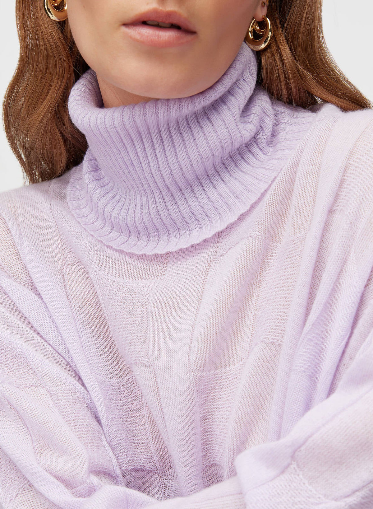 IRIS WAVES TURTLENECK