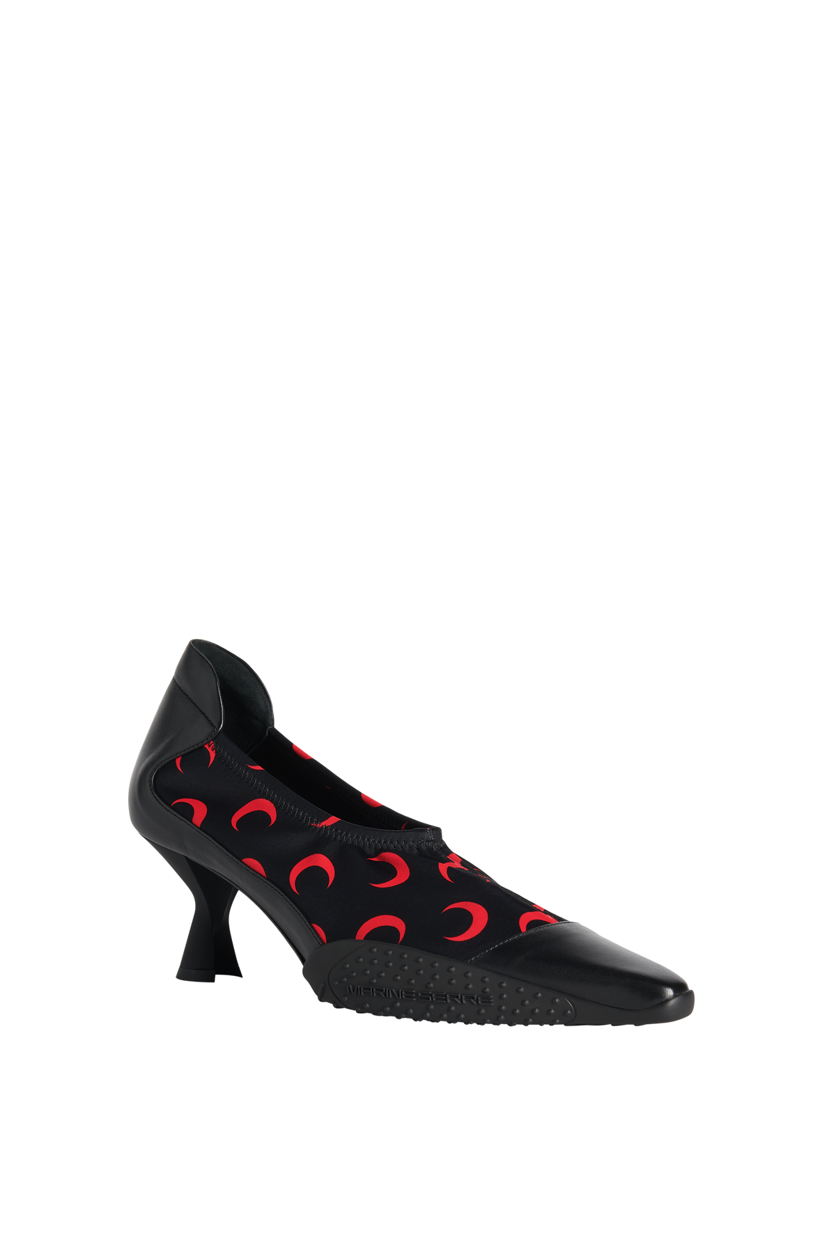 Escarpins pointus en cuir - All Over Moon Red