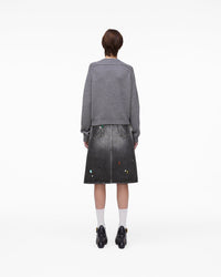 Pull Gem à logo brodé en laine - Silver Reflective