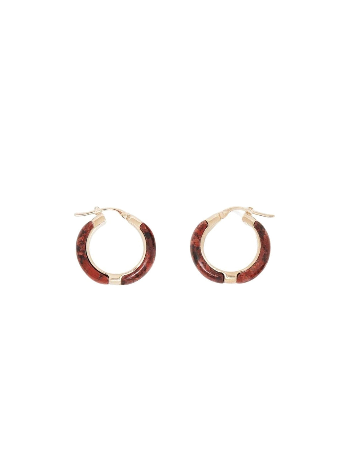 BASEPLUS_Dark Red EARRINGS - Dark Red