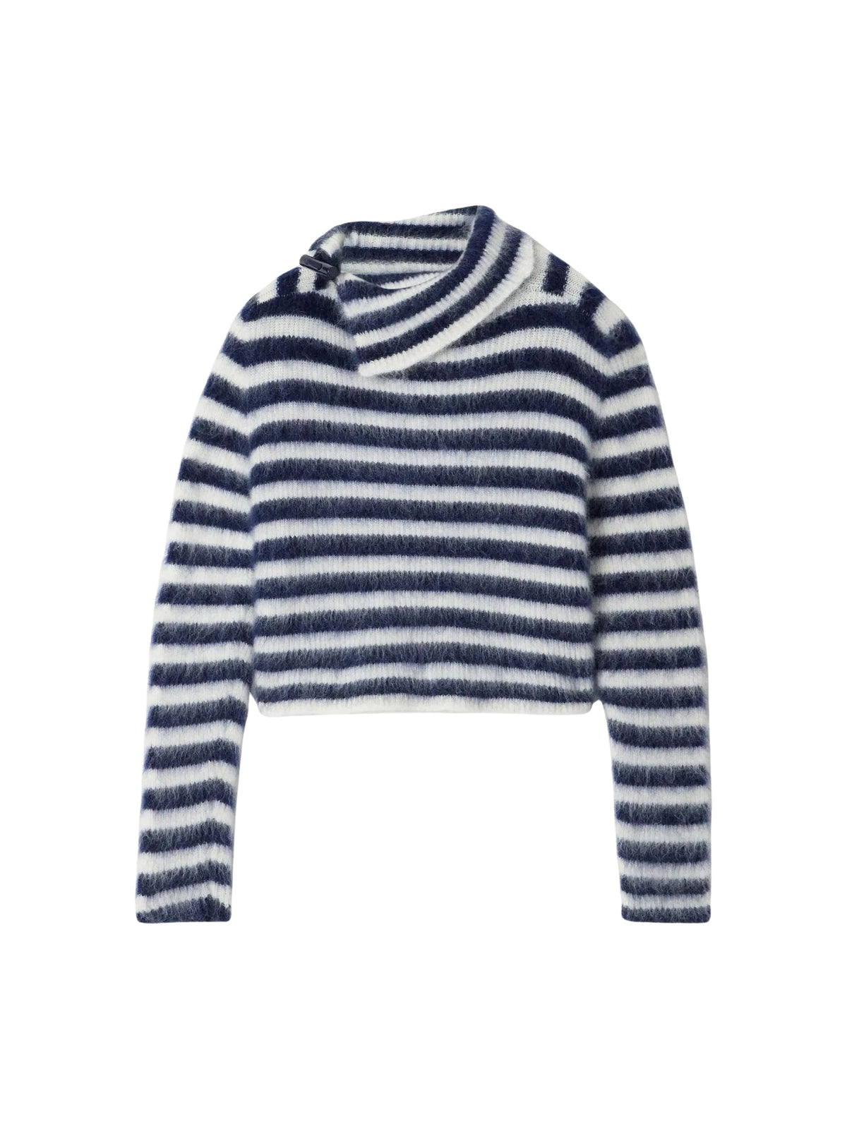90€ / 8 sold //10 QTY / ST80%   Pull Marina en laine - Multi Navy