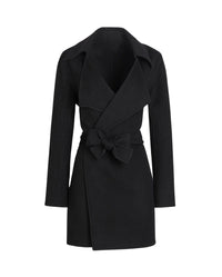 Manteau Delacroix en laine - Black