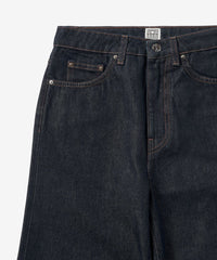 Pantalon à pattes de baril en denim - Raw Blue