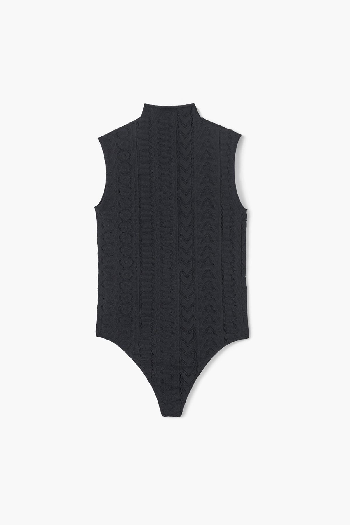 ZHORSLIGNE   Body sans coutures à monogramme - Black