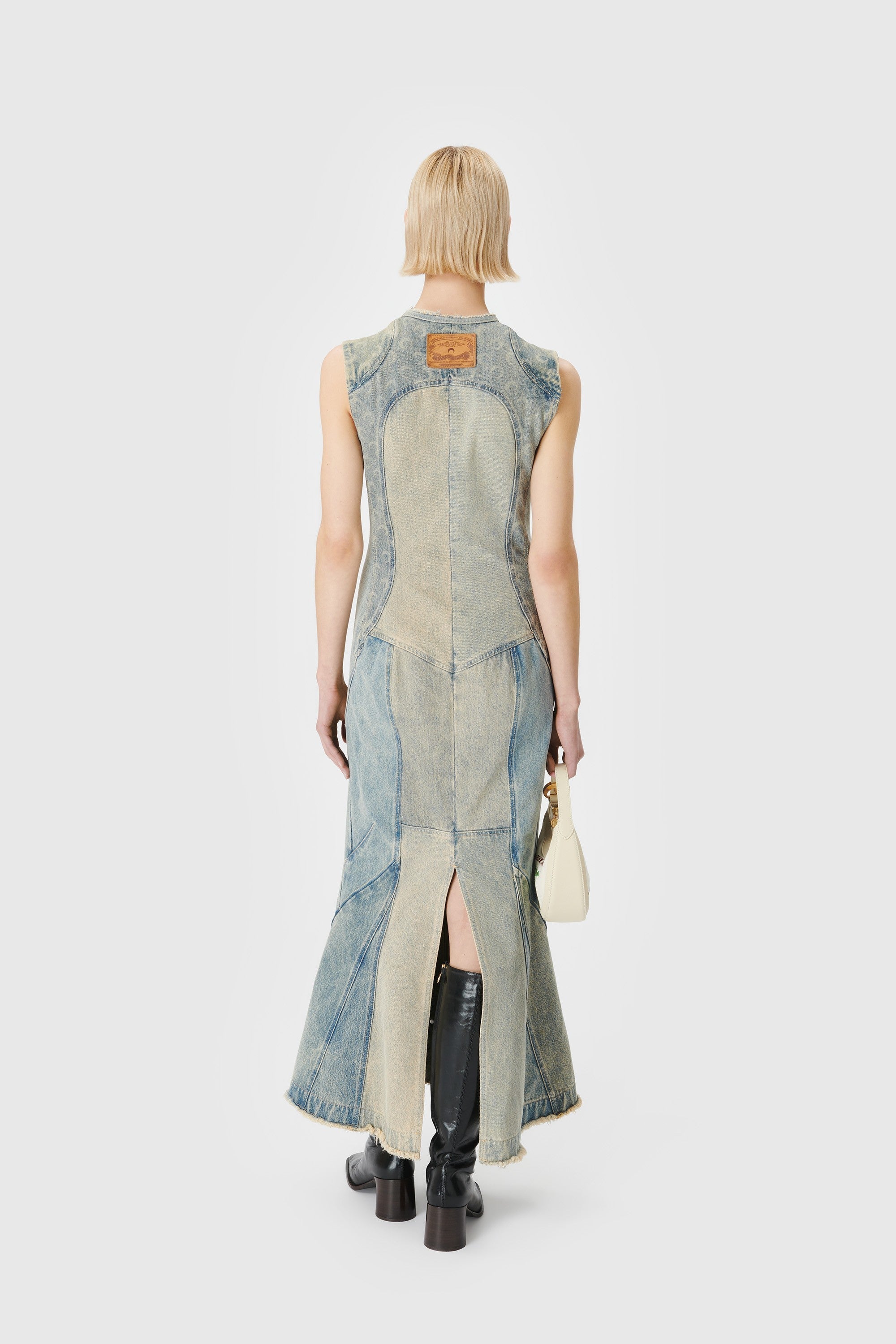 PRIX MARQUE : 650€_Grey Denim Robe - Grey Denim