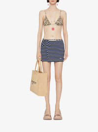 TOWELLING WRAP SKIRT